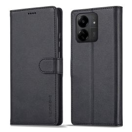 peňaženkové / vyklápacie puzdro Xiaomi Redmi 13C - IMEEKE Peňaženkový obal pre Xiaomi Redmi 13C / Poco C65 čierny