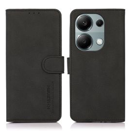 peňaženkové / vyklápacie puzdro Xiaomi Poco M6 Pro - KHAZNEH MATTE Zaklápacie puzdro pre Xiaomi Redmi Note 13 Pro / Poco M6 Pro čierne