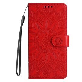 peňaženkové / vyklápacie puzdro Xiaomi Redmi Note 13 Pro - ART MANDALA Peňaženkové puzdro Xiaomi Redmi Note 13 Pro / Poco M6 Pro červené