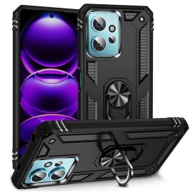 zadný kryt Xiaomi Redmi Note 12 - RING Obal s držiakom pre Xiaomi Redmi Note 12 čierny