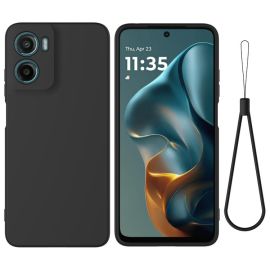 zadný kryt Motorola Moto G06 - RUBBER Ochranný kryt pre Motorola Moto G06 / G06 Power čierny