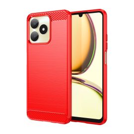 zadný kryt Realme C53 - FLEXI TPU Kryt pre Realme C53 červený