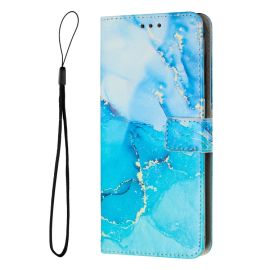 peňaženkové / vyklápacie puzdro Xiaomi Poco X7 - ART MARBLE Peňaženkový kryt pre Xiaomi Redmi Note 14 Pro 5G / Poco X7 BLUE