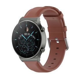 zadný kryt Huawei Watch 4 - SYNTHETIC Remienok pre Huawei Watch 4 / Watch 4 Pro hnedý