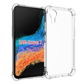 zadný kryt Samsung Galaxy Xcover 7 - AIRBAG Extra odolný kryt Samsung Galaxy Xcover 7 priehľadný