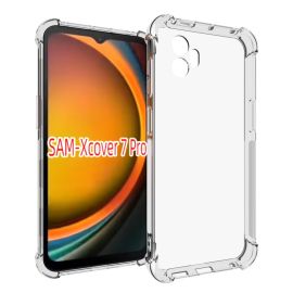 zadný kryt Samsung Galaxy Xcover 7 Pro - AIRBAG Extra odolný kryt Samsung Galaxy Xcover 7 Pro priehľadný