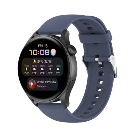 remienok na hodinky Huawei Watch 4 Pro - SILICONE Remienok pre Huawei Watch 4 / Watch 4 Pro modrý
