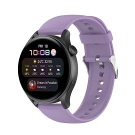 remienok na hodinky Huawei Watch 4 Pro - SILICONE Remienok pre Huawei Watch 4 / Watch 4 Pro fialový