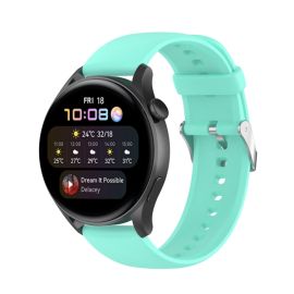 remienok na hodinky Huawei Watch 4 Pro - SILICONE Remienok pre Huawei Watch 4 / Watch 4 Pro tyrkysový