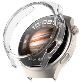 obal na hodinky Huawei Watch 4 Pro - FULL COVERAGE SET Plastový obal + ochranná fólia Huawei Watch 4 Pro priehľadný