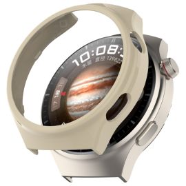 obal na hodinky Huawei Watch 4 Pro - FULL COVERAGE SET Plastový obal + ochranná fólia Huawei Watch 4 Pro béžový