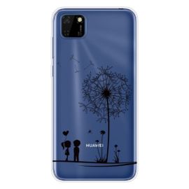 zadný kryt Huawei Y5p - ART Silikónový kryt Huawei Y5p DANDELION