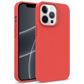 zadný kryt Apple iPhone 15 Pro Max - ECO RUBBER Ochranný obal Apple iPhone 15 Pro Max červený
