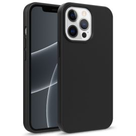 zadný kryt Apple iPhone 15 Pro Max - ECO RUBBER Ochranný obal Apple iPhone 15 Pro Max čierny