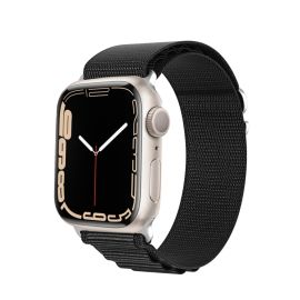 remienok na hodinky Apple Watch SE / SE 2022 / SE 2023 (40mm) - DUX GS Nylonový remienok pre Apple Watch SE / SE 2022 / SE 2023 (40mm) čierny