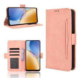 peňaženkové / vyklápacie puzdro ZTE Blade A56 - SLOT Peňaženkový obal pre ZTE Blade A56 ružový