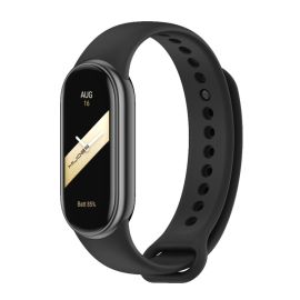 remienok na hodinky Xiaomi Smart Band 8 - RUBBER Remienok pre Xiaomi Smart Band 8 čierny