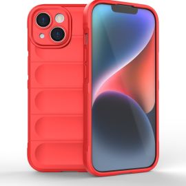 zadný kryt Apple iPhone 15 - STEPS Ochranný kryt Apple iPhone 15 červený