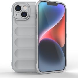 zadný kryt Apple iPhone 15 - STEPS Ochranný kryt Apple iPhone 15 šedý