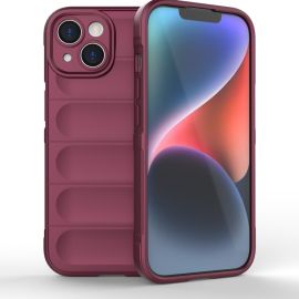 zadný kryt Apple iPhone 15 - STEPS Ochranný kryt Apple iPhone 15 bordový