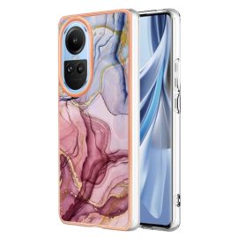 zadný kryt Oppo Reno10 5G - IMD MARBLE Ochranný kryt Oppo Reno10 5G ROSE RED