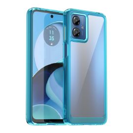 zadný kryt Motorola Moto G14 - CRYSTAL Ochranný kryt pre Motorola Moto G14 tyrkysový