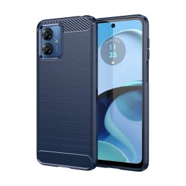 zadný kryt Motorola Moto G14 - FLEXI TPU Kryt pre Motorola Moto G14 modrý
