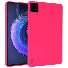 zadný kryt Xiaomi Pad 6 / Pad 6 Pro - RUBBER Ochranný kryt pre Xiaomi Pad 6 / Pad 6 Pro neónovo ružový