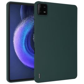 zadný kryt Xiaomi Pad 6 / Pad 6 Pro - RUBBER Ochranný kryt pre Xiaomi Pad 6 / Pad 6 Pro tmavozelený