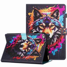 zaklápacie puzdro Apple iPad 9.7 (2017) / 9.7 (2018) - ART Zaklápacie puzdro pre Apple iPad 9.7 (2017) / 9.7 (2018) / iPad Air (1 / 2) COLORFUL WOLF