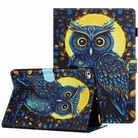 zaklápacie puzdro Apple iPad 9.7 (2017) / 9.7 (2018) - ART Zaklápacie puzdro pre Apple iPad 9.7 (2017) / 9.7 (2018) / iPad Air (1 / 2) BLUE OWL