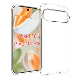zadný kryt Google Pixel 10 Pro - TPU Ochranný kryt pre Google Pixel 10 / Google Pixel 10 Pro priehľadný
