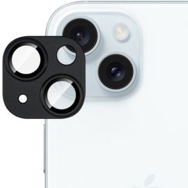 sklo / fólia Apple iPhone 15 - IMAK FULL METAL COVER Sklo pre fotoaparát Apple iPhone 15 / 15 Plus čierne