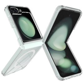 zadný kryt Samsung Galaxy Z Flip6 5G - TRANSPARENT MAGSAFE Kryt pre Samsung Galaxy Z Flip7 FE 5G / Flip6 5G priehľadný