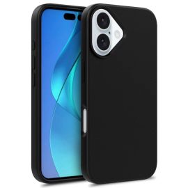 zadný kryt Apple iPhone 16 Plus - ECO RUBBER Ochranný obal Apple iPhone 16 Plus čierny