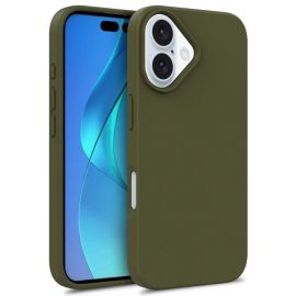 zadný kryt Apple iPhone 16 Plus - ECO RUBBER Ochranný obal Apple iPhone 16 Plus tmavozelený