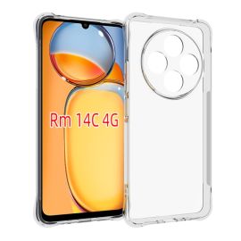 zadný kryt Xiaomi Redmi 14C - AIRBAG Extra odolný kryt Xiaomi Redmi 14C / Poco C75 priehľadný