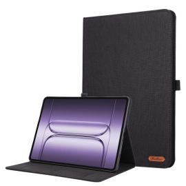 zaklápacie puzdro OnePlus Pad 3 - FABRIC Zaklápací obal pre OnePlus Pad 3 čierny