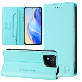 peňaženkové / vyklápacie puzdro Asus ROG Phone 9 Pro - RINA Zaklápacie puzdro pre Asus ROG Phone 9 / ROG Phone 9 Pro tyrkysové