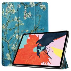 zaklápacie puzdro Apple iPad Air 5 10.9 (2022) - ART Zaklápací obal Apple iPad Air 5 (2022) / 4 (2020) APRICOT FLOWER