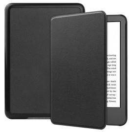 zaklápacie puzdro Amazon Kindle 2022 (11. generácia) - LEATHER Zaklápacie puzdro pre Amazon Kindle 11. generácia 2022 / 2024 čierne