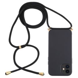 zadný kryt Apple iPhone 12 mini - ROPE Kryt so šnúrkou Apple iPhone 12 mini čierny
