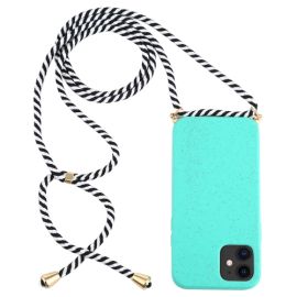 zadný kryt Apple iPhone 12 mini - ROPE Kryt so šnúrkou Apple iPhone 12 mini zelený