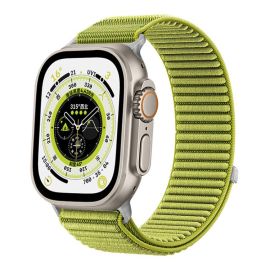 remienok na hodinky Apple Watch SE / SE 2022 / SE 2023 (40mm) - xDfind NYLON Vymeniteľný remienok pre Apple Watch 38 / 40 / 41 / Apple Watch 10 / 11 42mm svetlozelený