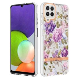 zadný kryt Samsung Galaxy M22 - ELECTRO Ochranný kryt Samsung Galaxy A22 PURPLE