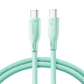 kábel USB Typ-C - JOYROOM MULTI-COLOR S-A34 Kábel USB-C 60W zelený