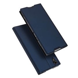 peňaženkové / vyklápacie puzdro, zaklápacie puzdro Sony - DUX Flipové puzdro Sony Xperia XA1 Plus modré