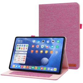 zaklápacie puzdro Xiaomi Pad 5 / Pad 5 Pro - FABRIC Zaklápací obal pre Xiaomi Pad 5 / Xiaomi Pad 5 Pro ružový