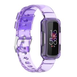obal na hodinky, remienok na hodinky Fitbit Inspire 3 - GLACIER Ochranné puzdro pre Fitbit Inspire 3 fialové