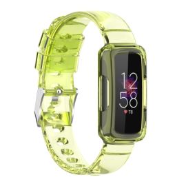 obal na hodinky, remienok na hodinky Fitbit Inspire 3 - GLACIER Ochranné puzdro pre Fitbit Inspire 3 žlté